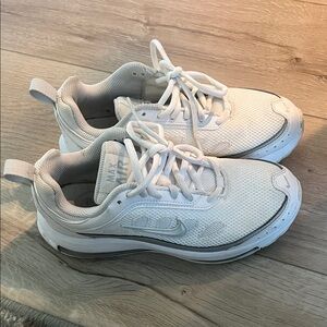 Nike Air Max White Athletic Shoes